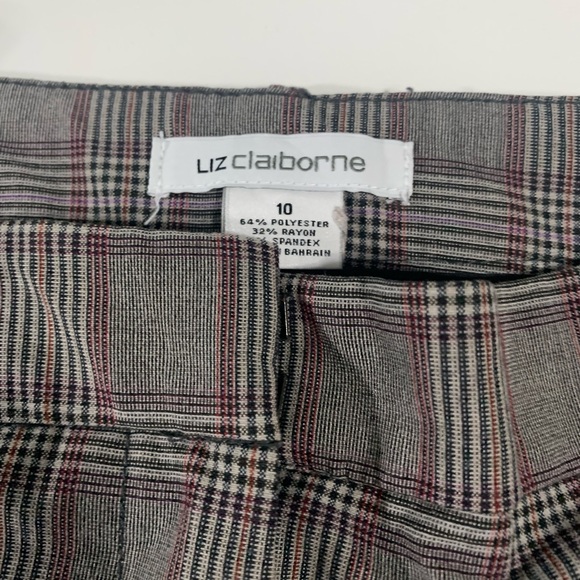 Liz Claiborne plaid pants 10. - Picture 2 of 9